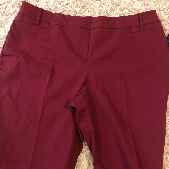 NWT Rekucci Curvy Woman Straight Cut Pants Plus Sz W24 Tummy Control Comfort - Picture 3 of 6